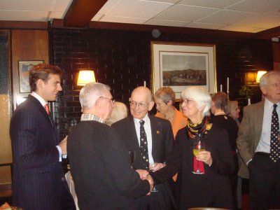 2010 Alumni Day Dinner Honoree Lud Gutmann (center)